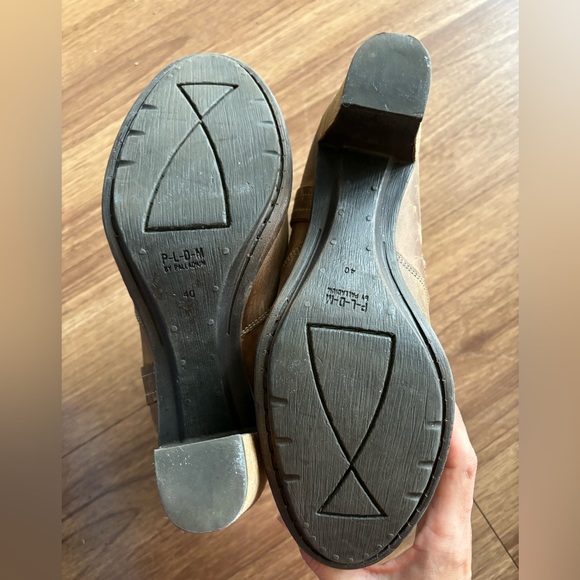 Distressed PLDM palladium leather boots - Picture 2 of 5